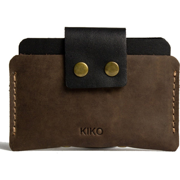 Kiko Leather Card Case | Brown 159