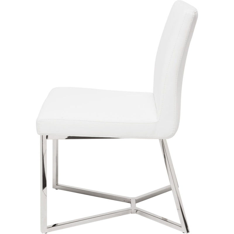 Nuevo Patrice Dining Chair | White Matte