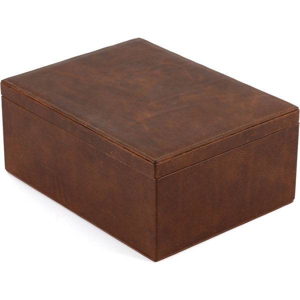Moore & Giles Classic Leather Exterior Keepsake Box