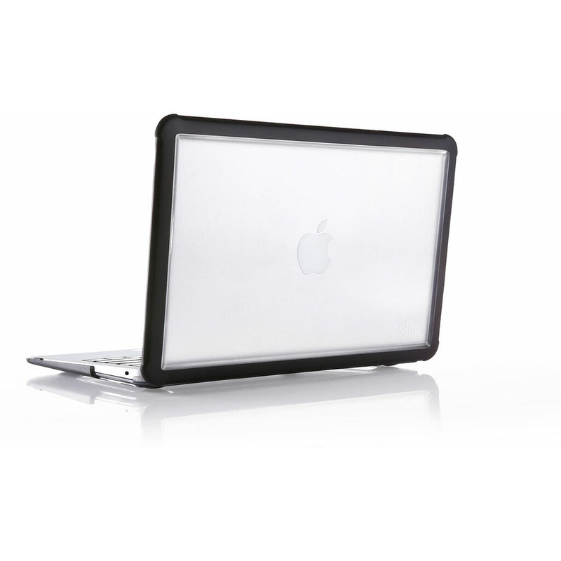 STM Dux Case Fitted Hard Shell Macbook Air M1 & Retina 2020/2018 Models | Black