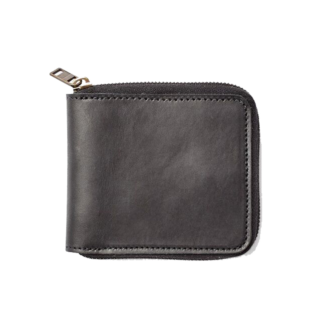 Filson Dawson Leather Zip Wallet | Black – Sportique