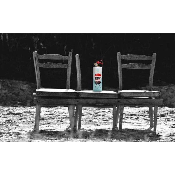 Safe-T Designer Fire Extinguisher | Love Life - BBQ 