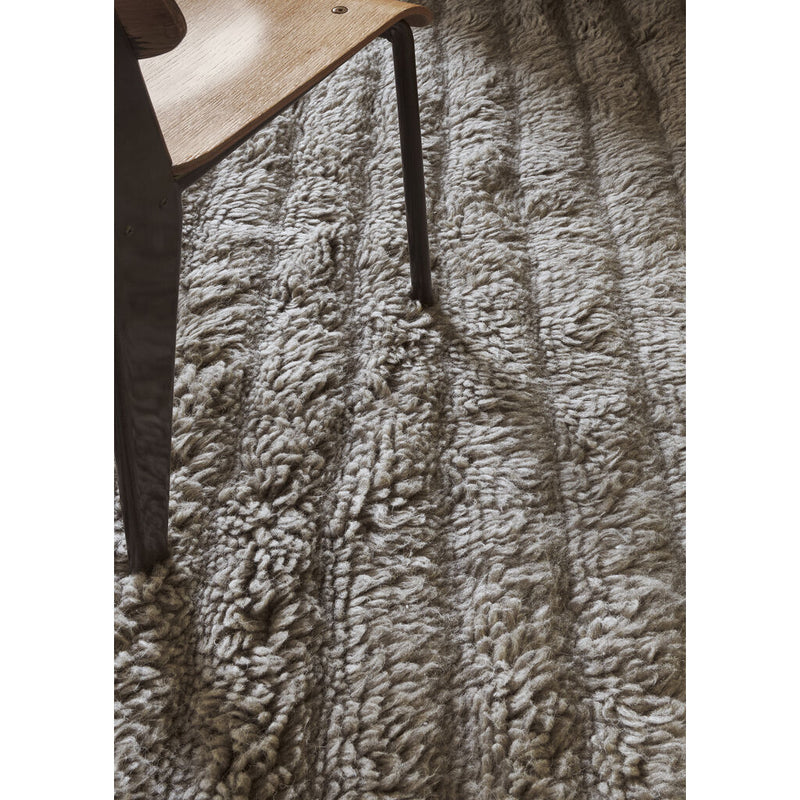 Lorena Canals Sheep of the World Woolable Area Rug Dunes | Sheep Grey