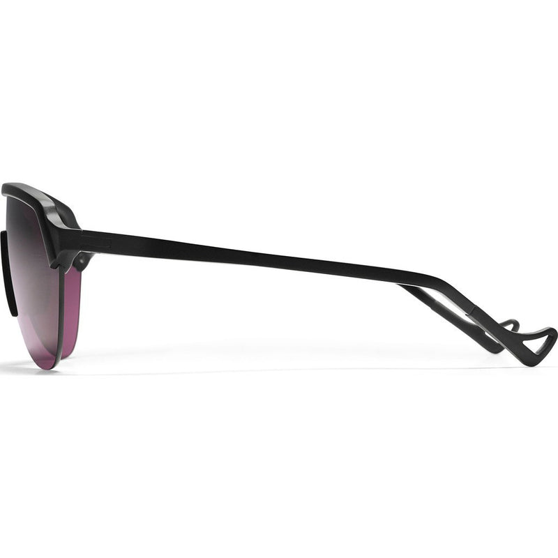 District Vision Nagata Black Sunglasses | District Black Rose