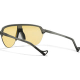 District Vision Nagata Gray Sunglasses | District Sports Yellow