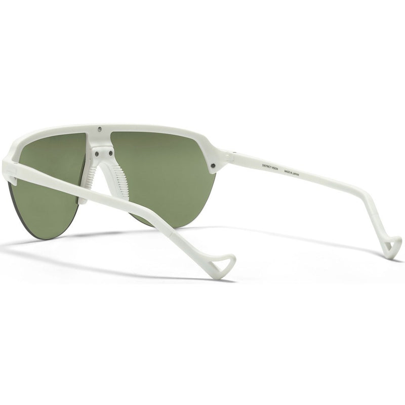District Vision Nagata White Sunglasses | District Sky G15