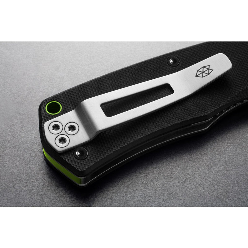 James Knives The Folsom Knife |  Black/Stainless KFOL2001