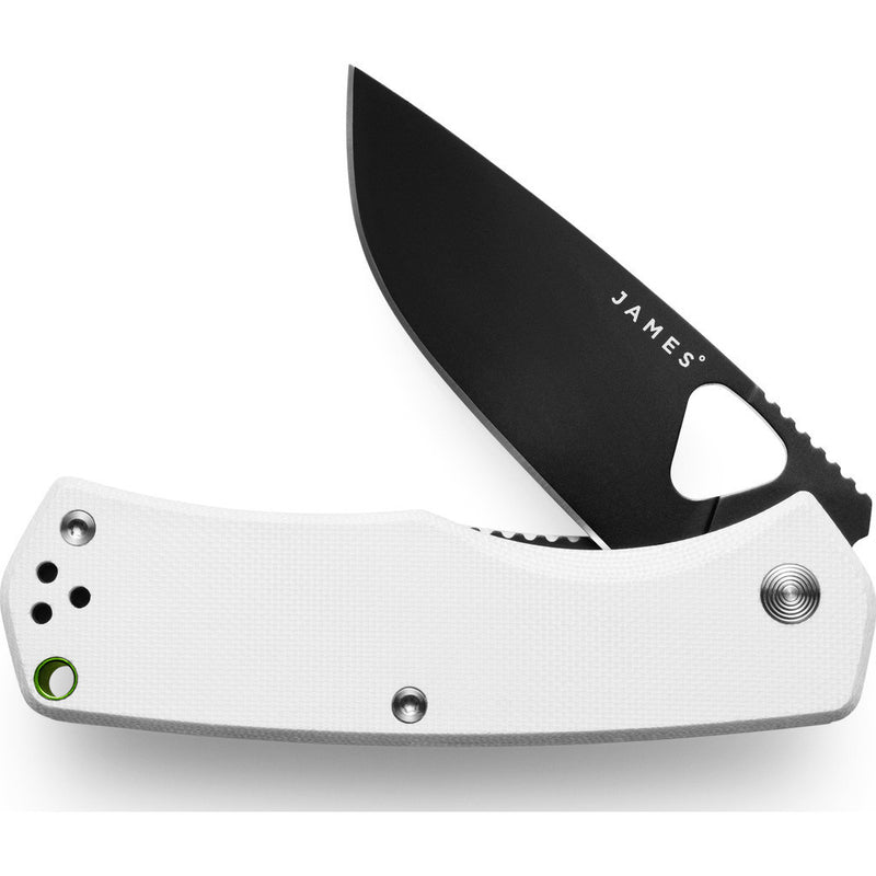 James Knives The Folsom Knife |  Bone/Black KFOL3201