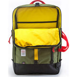 Topo Designs Travel Bag Backpack | Olive/Black