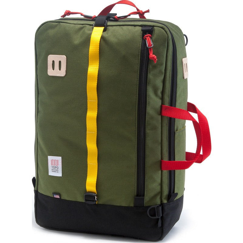 Topo Designs Travel Bag Backpack | Olive/Black