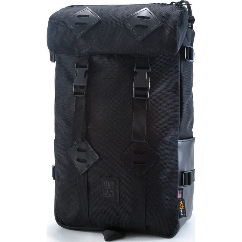 Topo Designs Klettersack 22L Backpack | Ballistic/Black Leather