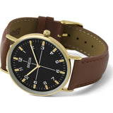 Breda Watches Belmont Watch | Gold/Brown 1646b