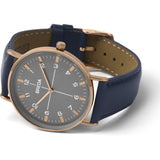 Breda Watches Belmont Watch | Rose Gold/Navy 1646h