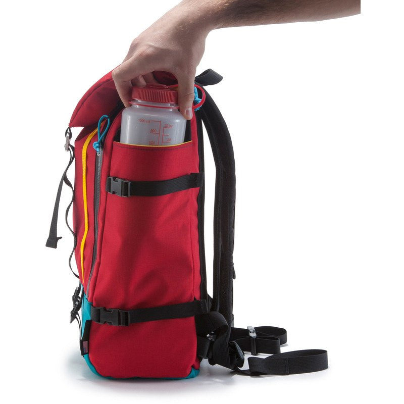 Topo Designs Mountain Pack Backpack | Red/Turquoise
