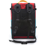 Topo Designs Flap Pack Backpack | Red/Turquoise