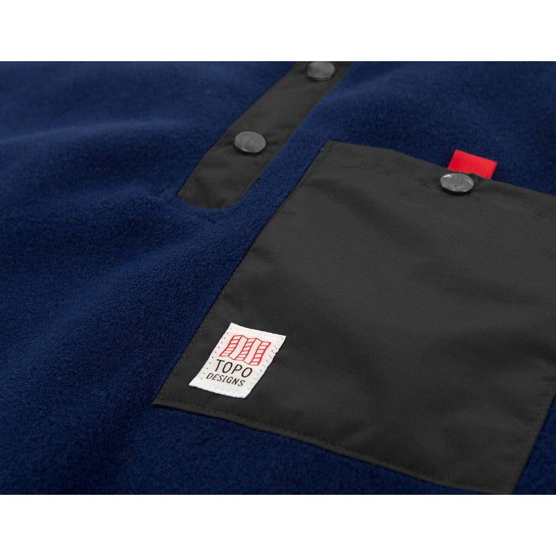 Topo Designs Fleece Jacket | XL Navy/Black