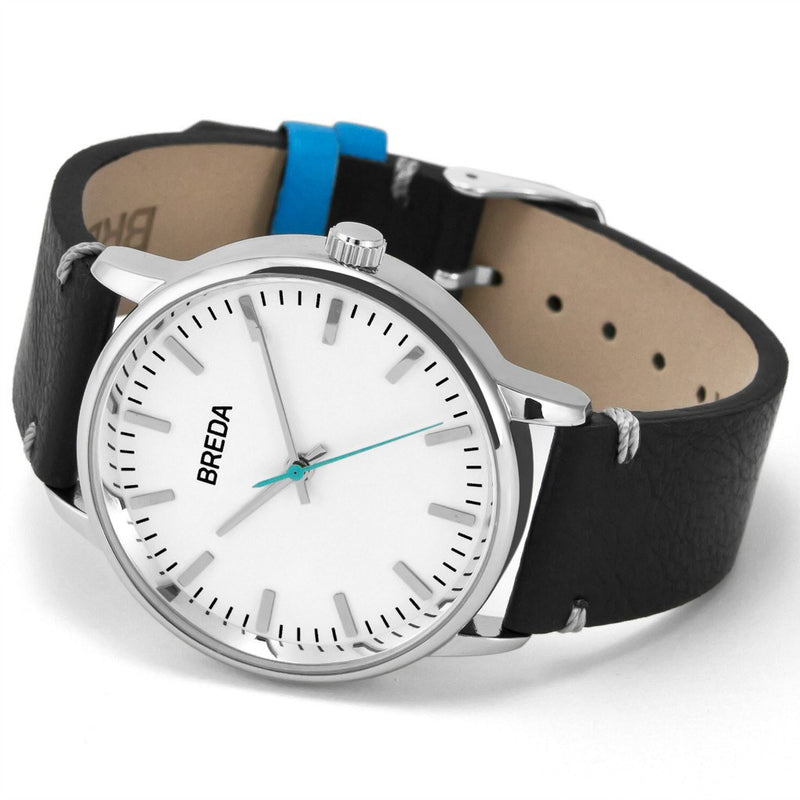 Breda Watches Zapf Watch | Silver/Black 1697e