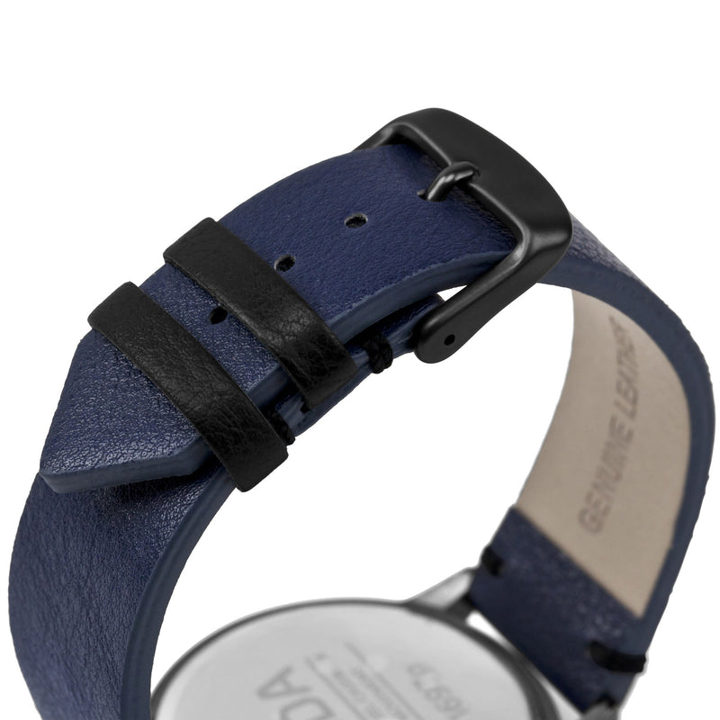 Breda Watches Zapf Watch | Gunmetal/Navy 1697g