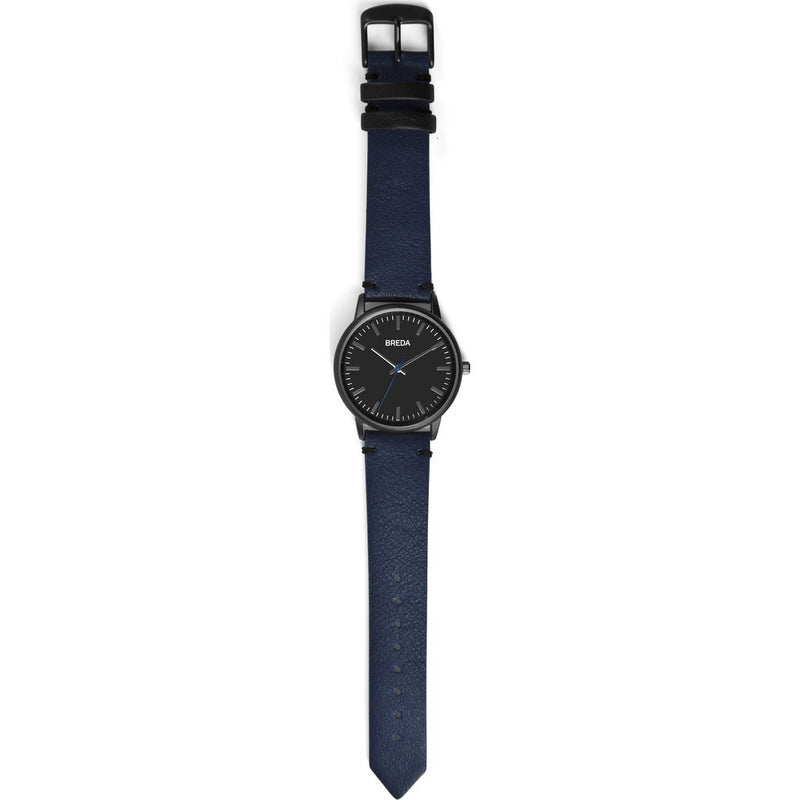 Breda Watches Zapf Watch | Gunmetal/Navy 1697g