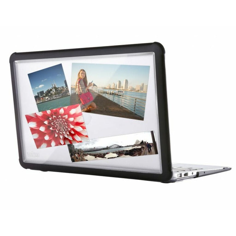 STM Dux Case Fitted Hard Shell Macbook Air 13" 2017 | Black