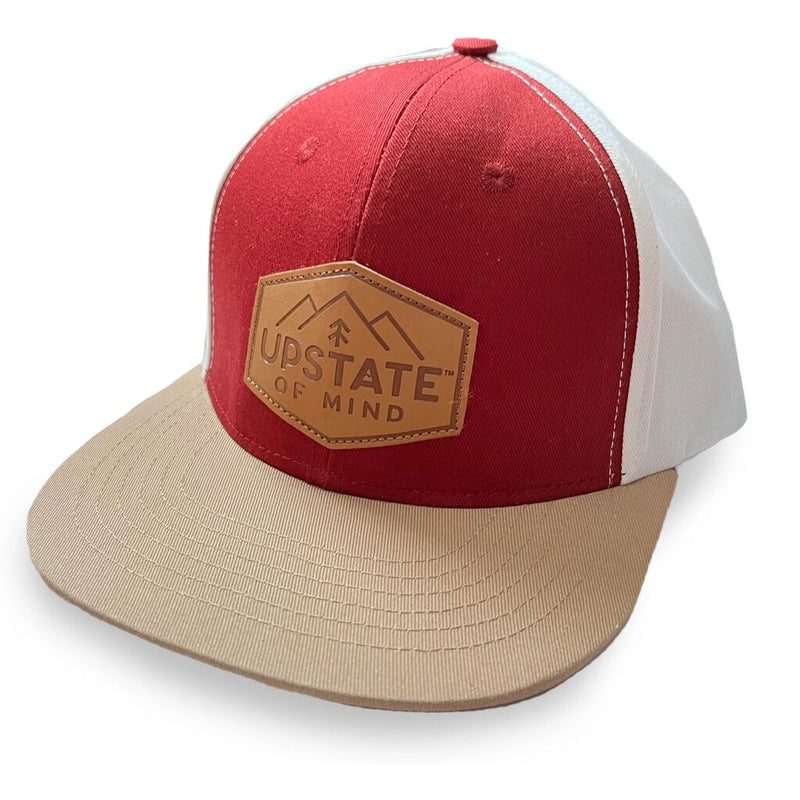 Upstate Of Mind Snapback Hat | Burgundy