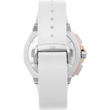 Brera Milano Granturismo Gt2 Chronograph Quartz Watch | Stainless Steel/White Strap