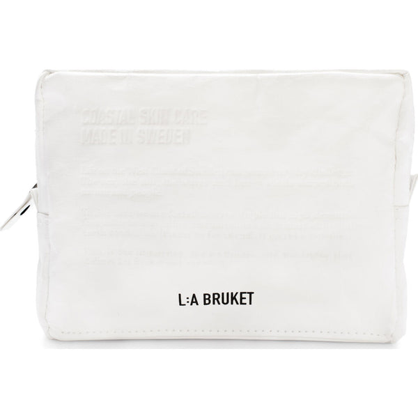 L:A Bruket No 176 Toilet Bag | White