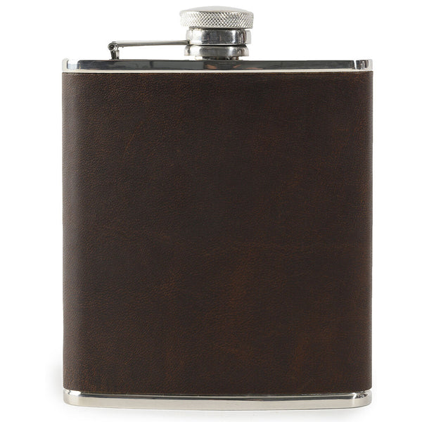 Moore & Giles Leather Wrapped Flask | Baldwin Oak