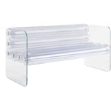 Mojow Model MW 01 Sofa with Clear Tempered Glass