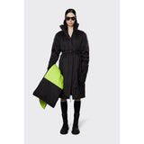 Rains Winter Long Padded Nylon Womens Coat