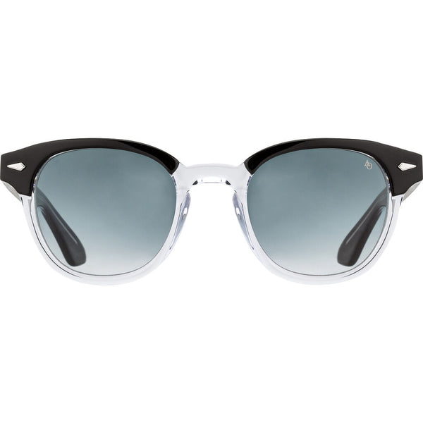 American Optical Times Sunglasses | Black Crystal/Gray Gradient Nylon