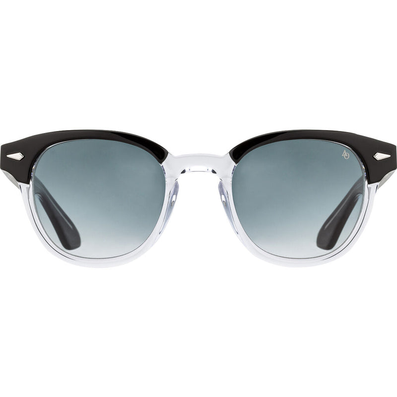 American Optical Times Sunglasses | Black Crystal/Gray Gradient Nylon