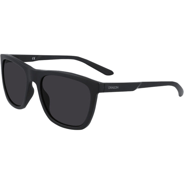 Dragon Wilder Sport Sunglasses Matte Black - LL Smoke Polar