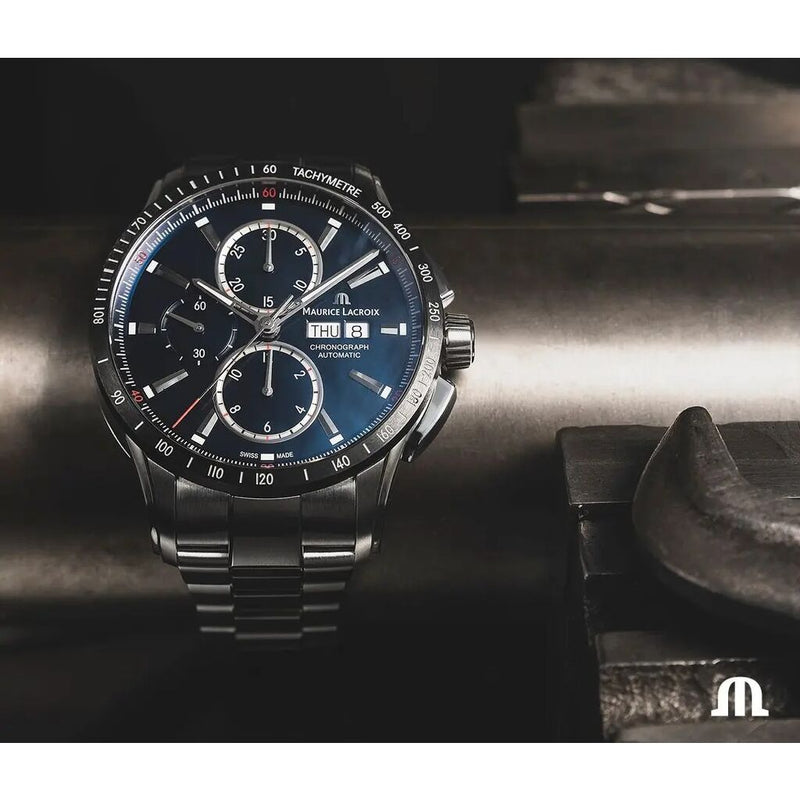 Maurice Lacroix PONTOS S Chronograph 43mm | Stainless Steel Case