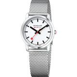 Mondaine Simply Elegant 36 mm Watch | St. Steel Polished