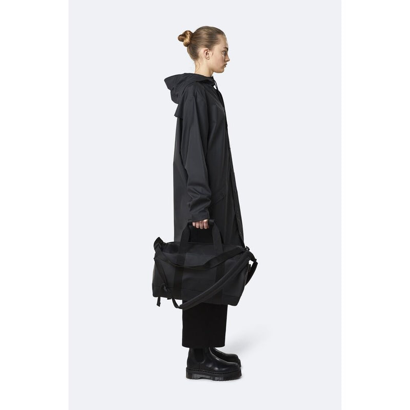 Rains Waterproof Duffel Bag Small | Black