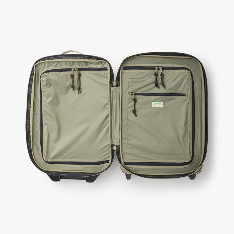 Filson Ducks Unlimited Dryden 2-Wheel Carry On Bag | Dry Grass