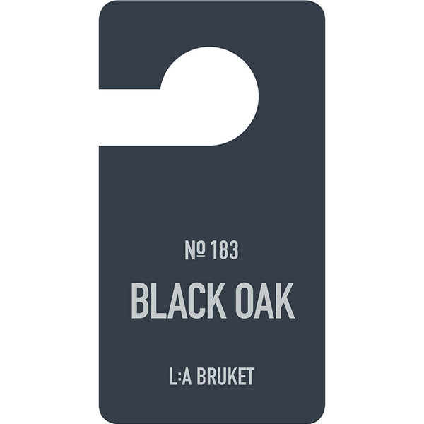 L:A Bruket No 183 Fragrance Tag | Black Oak