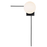 Nuevo Alina Lighting Sconce | White/Black