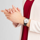 Mondaine Official Swiss Railways Simply Elegant Pay Chip Watch | White Dial/Black