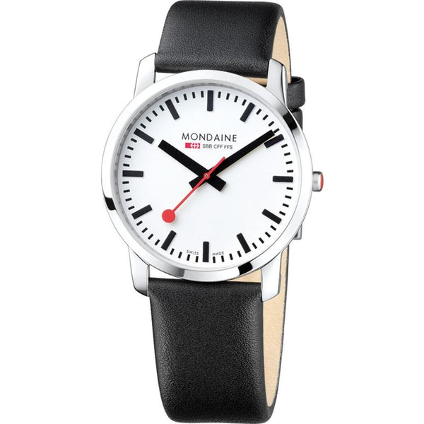 Mondaine Simply Elegant 40 mm Watch | St. Steel Polished
