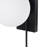 Nuevo Alina Lighting Sconce | White/Black