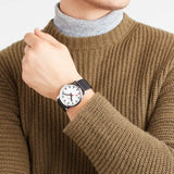 Mondaine Official Swiss Railways Simply Elegant Pay Chip Watch | White Dial/Black