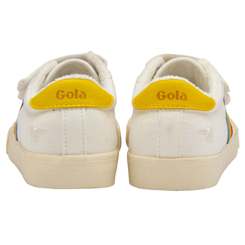 Gola Kids Tennis Mark Cox Rainbow Velcro Sneaker