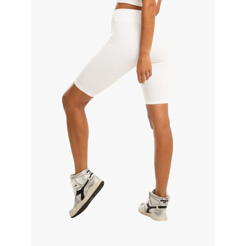 Koral Ultra High Rise Black Out Shorts | White