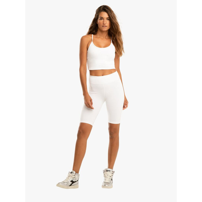 Koral Ultra High Rise Black Out Shorts | White