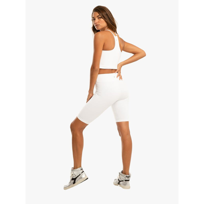 Koral Ultra High Rise Black Out Shorts | White