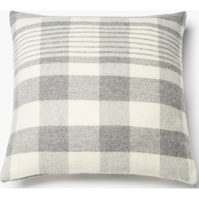 Faribault Plaid Pillowcase | Gray/Natural 17122 20x20