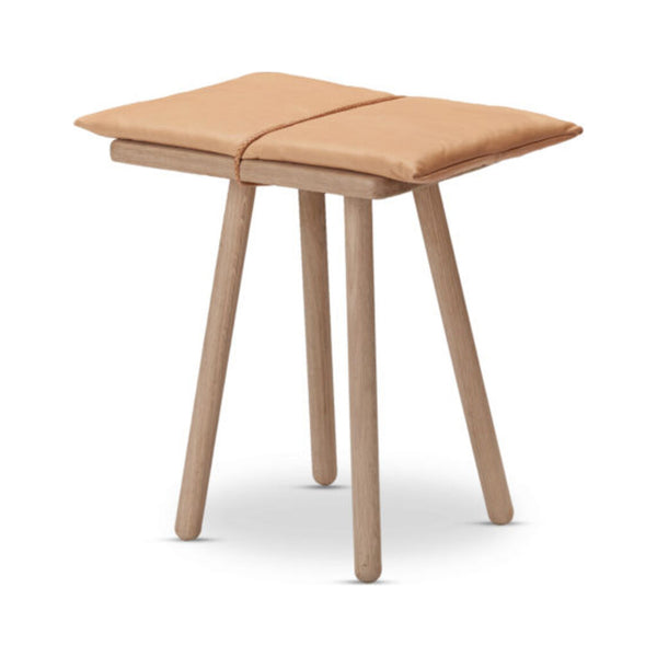 Skagerak Georg Jubilee Stool | Leather Oak