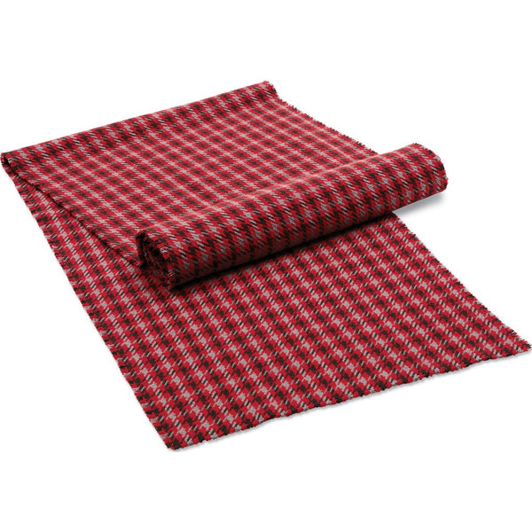 Faribault Dawson Plaid Table Runner | Carbon 19324 19x90